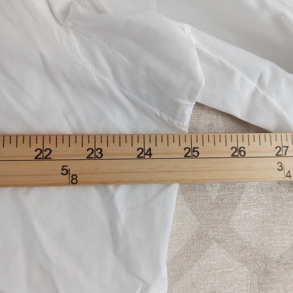 Ralph Lauren Bleecker Mens White Long Sleeve Button Down Shirt Logo Size XL - Picture 3 of 9